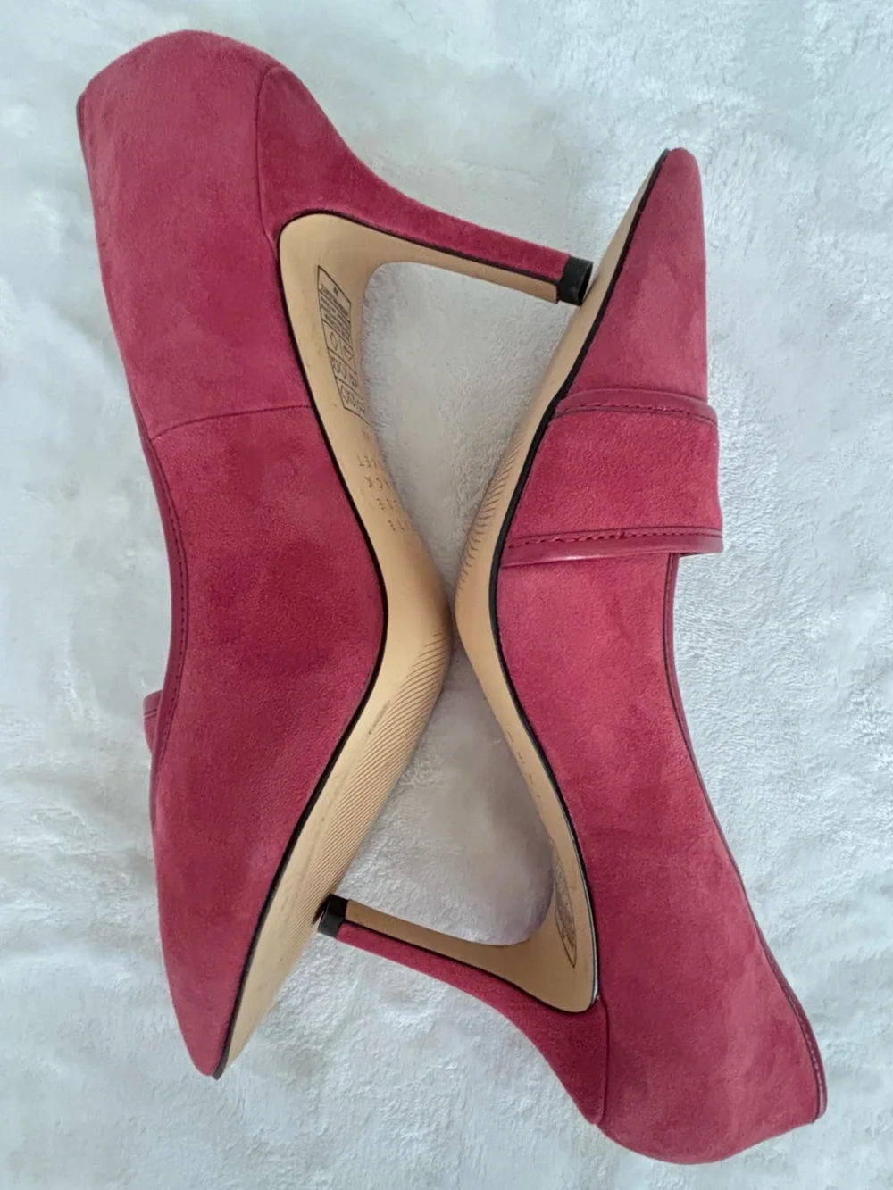 WHITE HOUSE BLACK MARKET Hayden Fire Quartz Suede Stiletto Heel Pumps--NEW--9